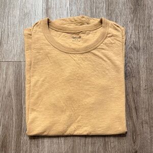Madewell Short Sleeve Tan Tee